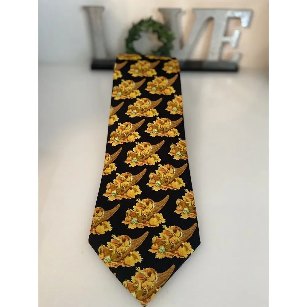 Wild Ties Cornucopia Repeat Vintage Men's 4